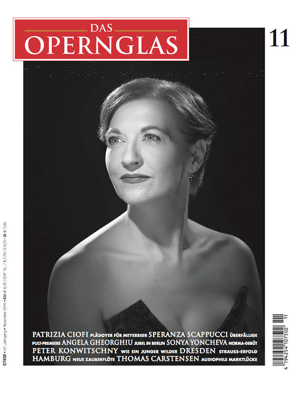Das Opernglas - Ausgabe 11/2016 ePaper